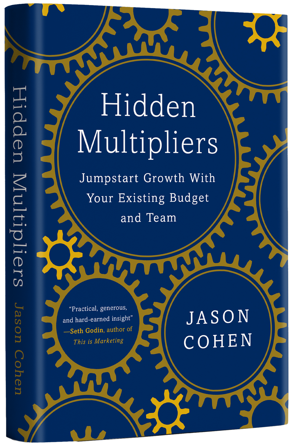 Hidden Multipliers book cover - navy blue with gold text
